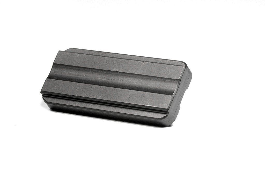 These weights mount on the inside channel of the MDT ACC chassis forend. With the maximum forend capacity of 5 weights, they add 2.6lb to your ACC chassis system. The interior forend weights can be added and removed without removing your barreled action, simply remove the forend cap, slide them into the desired location under the barrel, and screw them in place from the bottom.