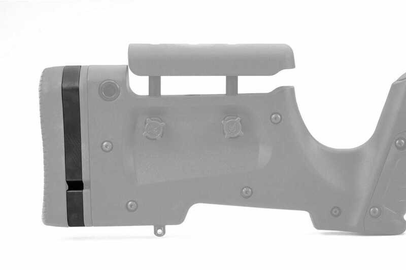 If you're looking to add more weight to your buttstock, these LOP (length of pull) spacers are a great option.

The MDT Buttstock Spacer Weights are interchangeable with MDT buttstock spacers and compatible with:

XRS Chassis System
SCS-Lite (Skeleton Carbine Stock Lite)
CCS (Composite Carbine Stock)
ORYX Chassis System