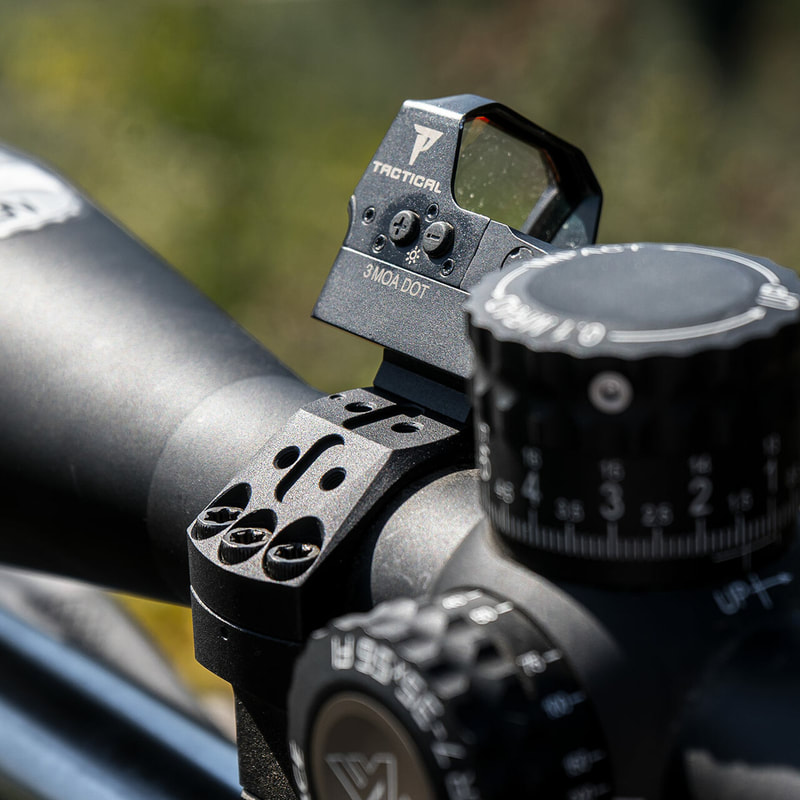 MDT One-Piece Scope Mount is available for 34mm and 35mm diameter precision rifle scopes, and now includes a set of MDT Accessory Scope Ring Caps allowing the attachment of rails, RDS plates and more to your scope mount.

DETAILS
With an integrated recoil lug, match set precision machined rings and four cross bolts of clamping power from the mount to a picatinny base, the MDT One-Piece Scope Mount offers the most rigid and repeatable mounting system for your optics.

Align and level your scope with ease. The One-Piece Scope Mount features the ability to tighten down one side of the rings fully before aligning and leveling your scope, making scope installation quick and easy. Once satisfied, torque down the other side of the cap without altering the level of the scope.

Made from precision-machined aluminum, MDT One-Piece Scope Mount is offered in 34mm and 35mm diameters. The two diameter options are available in three different heights (measured from top of rail to center of bore). The two scope bores are precision matched when machined, ensuring concentricity for the most accuracy out of your scope and firearms platform.

The four cross bolts that are used to clamp the mount to a picatinny base have a specific tightening order engraved onto the mounts clamp. When followed correctly, the mount will be able to transfer your scope from platform-to-platform with better repeatability and less “zero offset”. It is recommended that the side nuts be torqued to 60-65 in/lbs for best repeatability results.

FEATURES AND SPECIFICATIONS
Designed for ultimate precision and strength
50mm (1.968”) of lateral contact with scope tube
134mm (5.286”) of lateral contact with mounting rail
MDT One-Piece Scope Mount is machined on a seven-axis, high-end CNC mill
Extra width and length profile provides extremely stable mounting
Bottom rail interface is machined at the same time as the scope clamp interface, guaranteeing all rings are square and parallel
CMM checked to 1.5 millionths of an inch precision
Machined from Billet 6061-T6 Aluminum
Extra thick, single piece clamp system will never bend, fatigue, or become loose with use
Integral recoil lug built into underside interface to ensure ultimate repeatability and strength under recoil
Uses a stepped base-to-cap interface allowing the fasteners on one side to be tightened before making final scope alignment adjustments
Four crossbolts machined to interface with picatinny lugs and provide extreme clamping force
0 MOA cant built into mount for ambidextrous use
COMPATIBILITY
This product is compatible with most common scopes that have a main tube diameter of 34 mm or 35 mm. Due to the mounts longer than average length, “ultra short” scopes (Schmidt and Bender PMII 3-20x50 Ultra Short, Leupold Mark 6 3-18x44, etc.) and scopes with scopes with illumination controls on the side of the main body (Schmidt and Bender PMII, etc.) will not fit in this mount.

The mount is designed for actions that use a one piece picatinny scope base or actions that have an integral picatinny rail.

HARDWARE INCLUDED
Twelve oversized #8-32 Grade 8 fasteners used for clamping the scope (T25 head)
Four crossbolt nuts (½” socket head)
One T25 allen key
DIMENSIONS/SIZE
Weight: 0.68 lbs / 308 g
Material: 6061-T6 and 7075 Aluminum
**Note: Dimensions based on 34 mm Low (1.18”) height One-Piece Scope Mount. Dimensions will vary based on main tube bore and ring height.